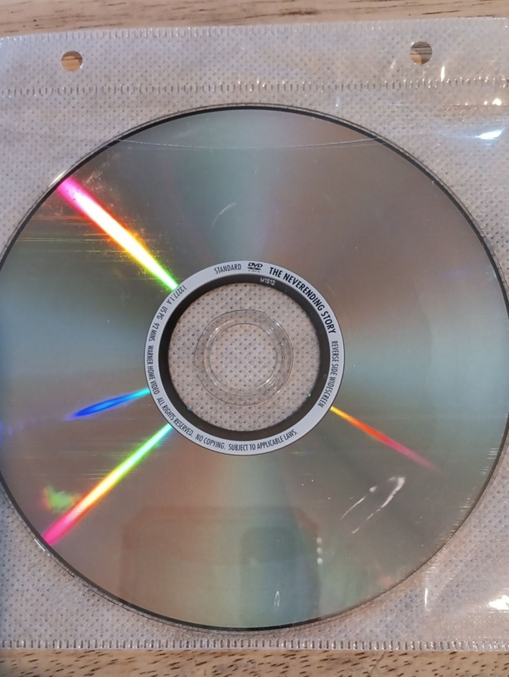 The Neverending Story DVD *NO CASE*